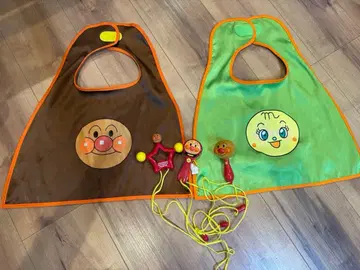 호빵맨 망토 2장 세트 호빵맨 뮤지엄 입장 특전