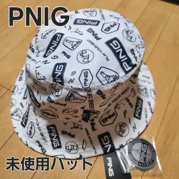 PING 햇 미사용 새상품 화이트