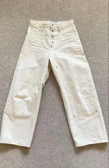 SUGARHILL 더블니 데님 팬츠