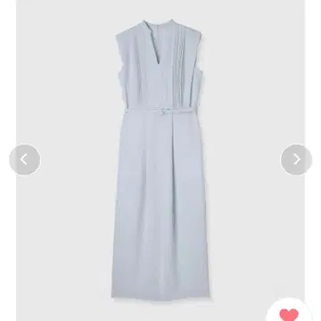 anuan 트리아세테이트 스키퍼넥 원피스