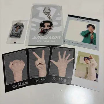 메구로 렌 스노우 칠드런 아크릴 키링 & CD 특전 정리