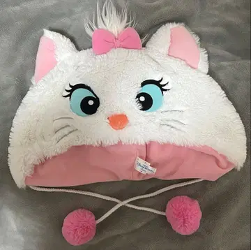 도쿄 디즈니 리조트 고양이 디자인 후드 부착 캡