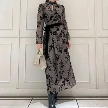 SNIDEL 플로키 시어 원피스 size 1