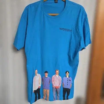 weezer 티셔츠 XL 파랑