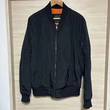 ZARA MAN MA-1 자켓 블랙