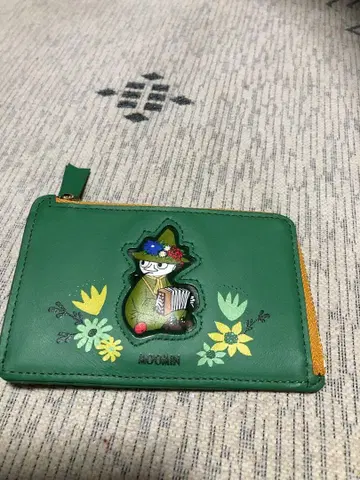 택 포함 새상품 무민 카드 케이스, 코인 케이스