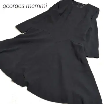 [ georges memmi ] 포멀 원피스 상복 9AR 블랙