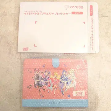 스마일 제미 태블릿 커버 너와 아이돌 프리큐어 너프리 케이스 새상품