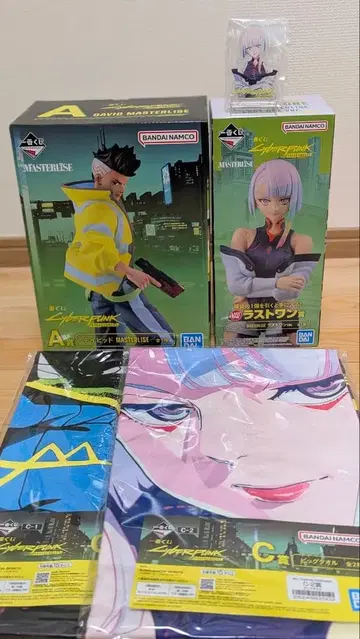 제일복권 사이버 펑크 엣지러너즈 A, C, D, 라스트 원상