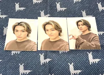 스나다 마사히로 포토 카드 컴프 세트