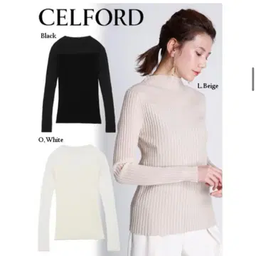 CELFORD 리브 니트