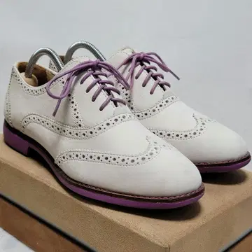 콜한 가죽 신발