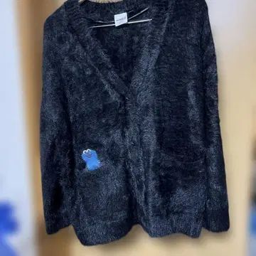 GU 오버 사이즈 가디건 퍼펫 스