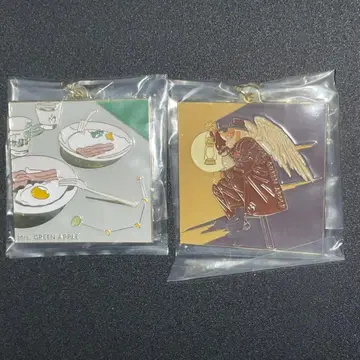 Mrs. GREEN APPLE 메탈 참 제일복권 F상 2개 세트