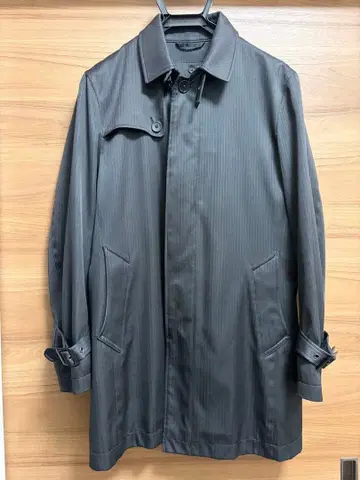 [ ] 트렌치코트 스트라이프 S