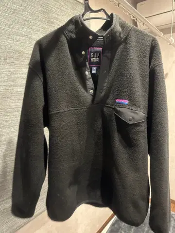 GAP 플리스 블랙 M