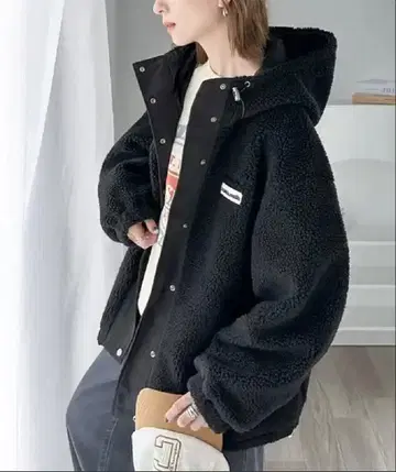 클래식 엘프 Java 콜라보 스탠드 후드 보아 아우터