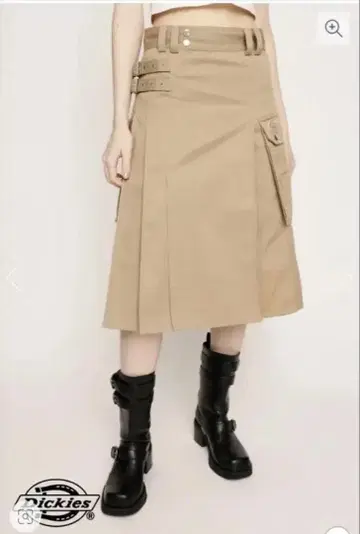 SLY Dickies (R) L/W PLEATS 스커트