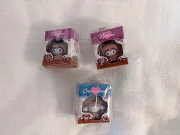 산리오 캐릭터즈 미니어처 패키지 컬렉션 쿠로미 시나모롤