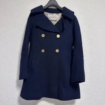 [ 정가 10만엔 상당 ] J&M devidson 네이비 코트 가을/겨울