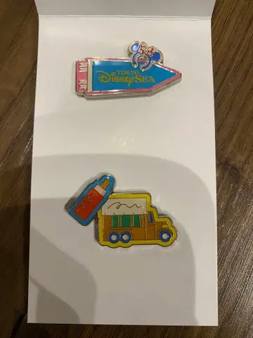 핀 배지 2개 도쿄 디즈니 리조트 2