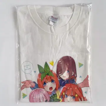 5등분의 신부 T셔츠 L사이즈 하루바 네기