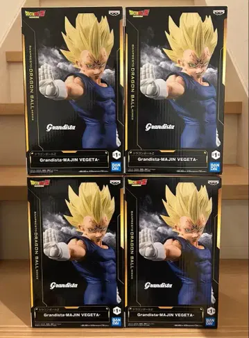 [ 미개봉 새상품 ] 드래곤볼 마인 베지터 Grandista 4체 세트