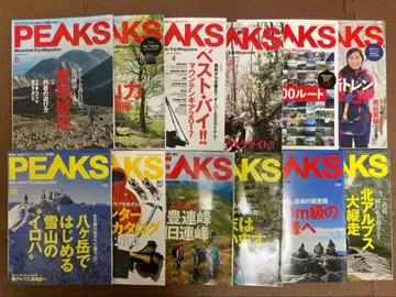 PEAKS 피크스 잡지 2017년 세트