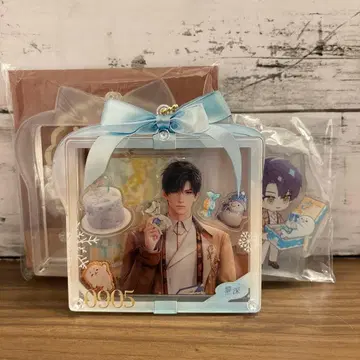 연애와 심공 레이 생일 아크릴 스탠드 프레임 키링 바스락