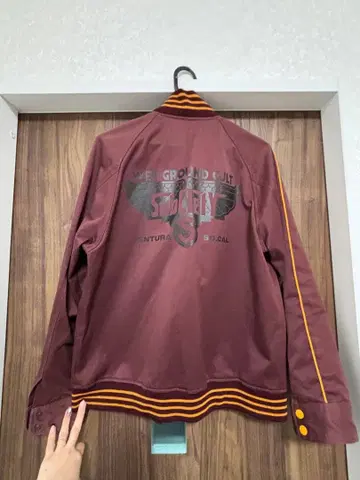 Subciety 버건디 자켓