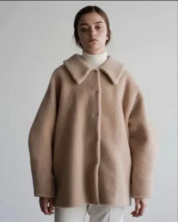 OHGA 에코 무스탕 코트 S 사이즈