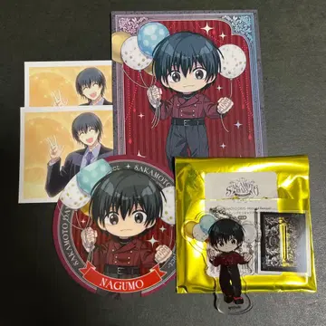 사카모토 데이즈 아모카페 혜택 카드 코스터 아크링 키링 나구모 세트