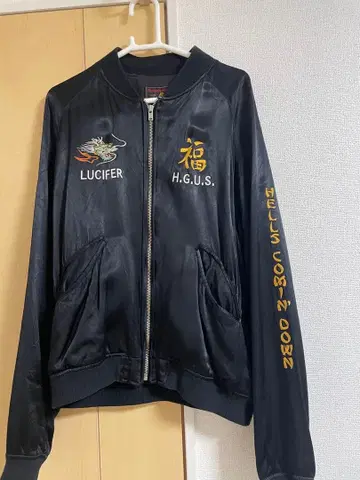 HYSTERIC GLAMOUR 블랙 스카잔