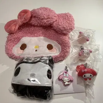 마이멜로디 메지루시 액세서리 헤어밴드 파우치 세트