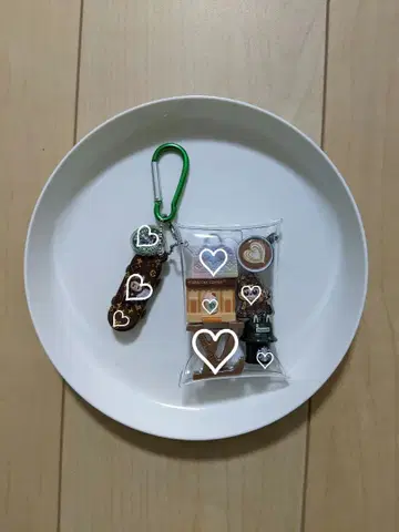 러브브 참 미니 파우치 귀여운 세트