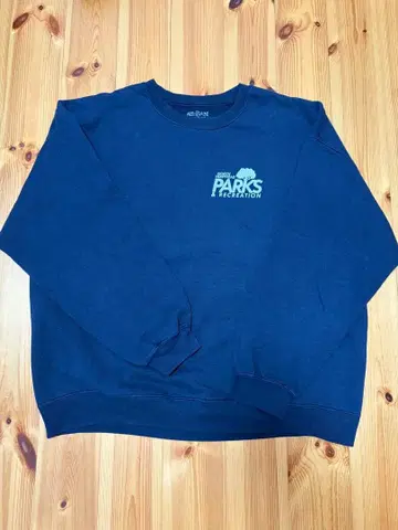 US 90s 기업 로고 맨투맨 구제 의류 빈티지 네이비 길단 XL