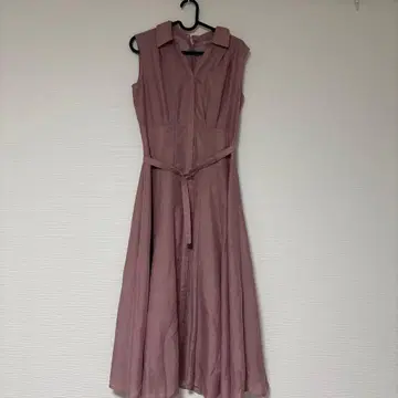 아푸와이저 리셰 시어 셔츠 플레어 원피스