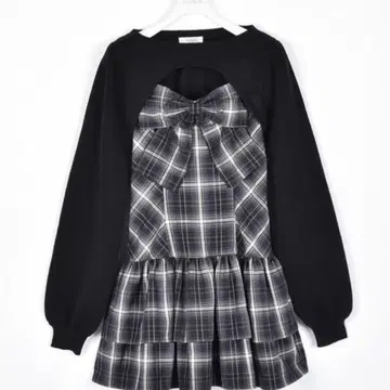 evelyn 리본 볼레로 원피스