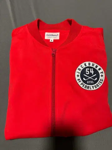 Jack Bunny 빨간색 집업 자켓