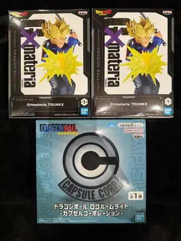 드래곤볼 Z G x materia 트렁크 로고 룸 라이트