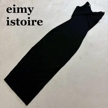 [ 새상품급 ] eimy istoire 블랙 슬리브리스 니트 원피스