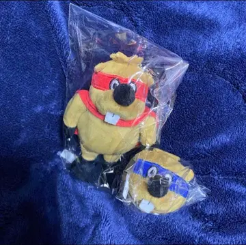 SUPER BEAVER 마스코트 키링 & 마스코트 반지 2개 세트