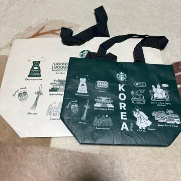 한국 스벅 코리아 리유저블 백 한국 한정판 세트