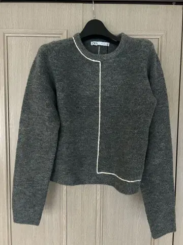 ZARA 자라 그레이 스웨터 S 택 포함 새상품