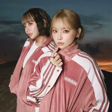 adidas 플리스 저지 L 핑크