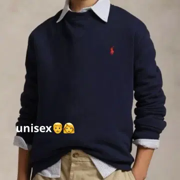 폴로 랄프로렌 코튼 블렌드 플리스 스웨트 셔츠