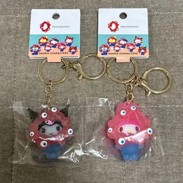 EXPO2025 미야쿠미야쿠 산리오 클리어 키링 쿠로미 마이멜로디