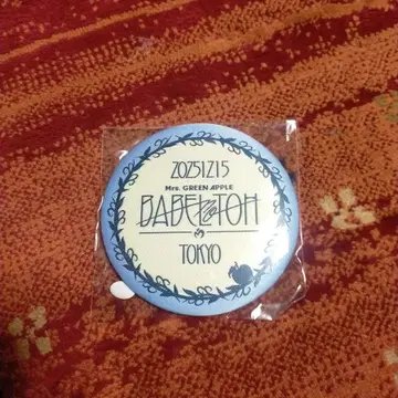 Mrs. GREEN APPLE 캔뱃지