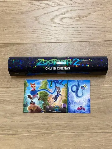 주토피아2 포스터 & 엽서 세트 iMax