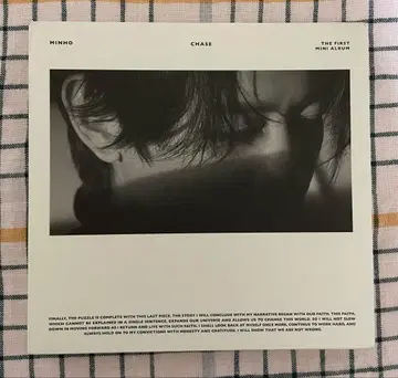 SHINee 민호 minho chase complete 앨범 화이트